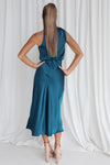 Sherie Midi Dress - Teal