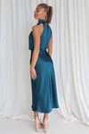 Sherie Midi Dress - Teal