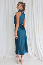 Sherie Midi Dress - Teal