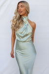 Sherie Midi Dress - Sage