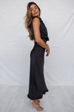 Sherie Midi Dress - Black