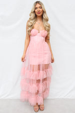 Sibyl Maxi Dress - Pink