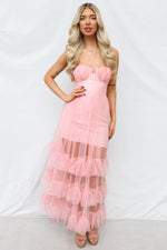 Sibyl Maxi Dress - Pink