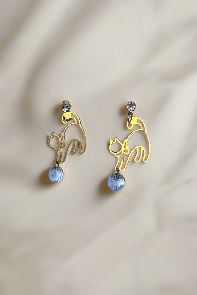Simba Earrings - Gold