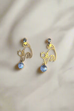 Simba Earrings - Gold