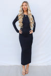 Sonia Maxi Dress - Black