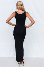 Sorano Maxi Dress - Black