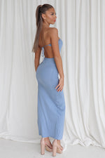 Spencer Midi Dress - Blue