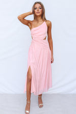 Spinosa Midi Dress - Blush