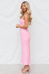 Splice Maxi Dress - Pink