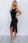 Tabitha Midi Dress - Black