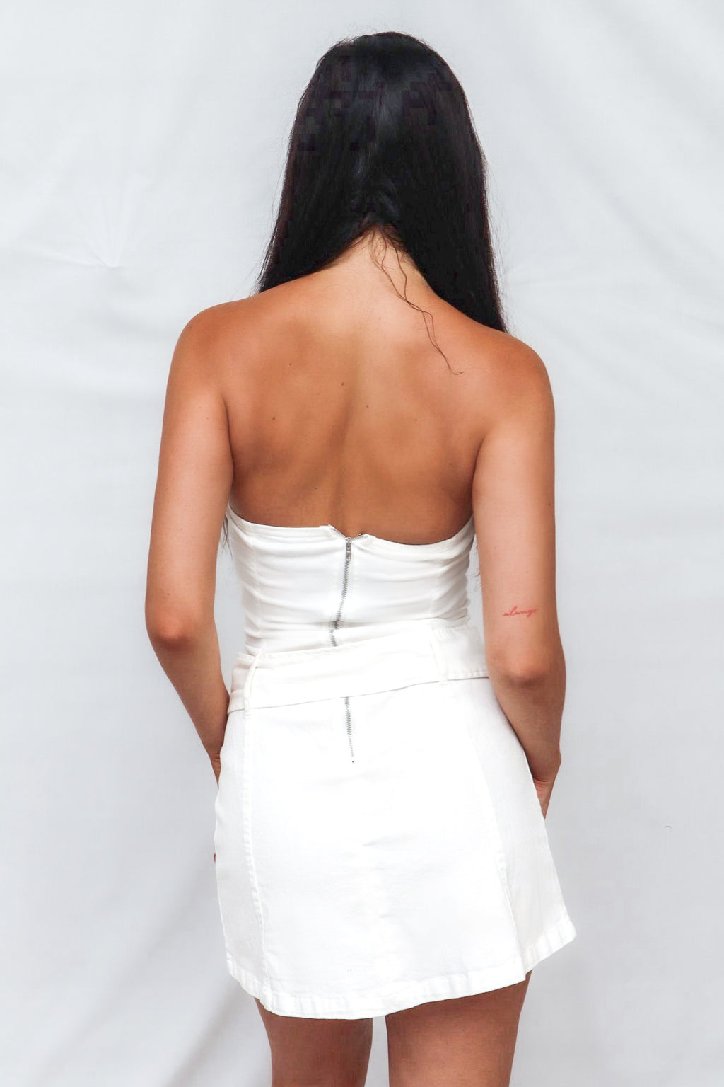 Talena Mini Dress - White