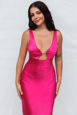 Tana Maxi Dress - Hot Pink