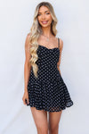 Tansy Mini Dress - Black