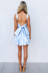 Tara Mini Dress - Blue