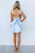 Tara Mini Dress - Blue