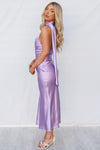 Taryn Midi Dress - Lilac