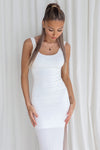 Taylor Midi Dress - White