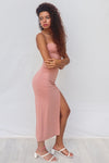 Tereeka Midi Dress - Pink