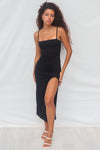 Tereeka Midi Dress - Black