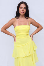 Tommi Maxi Dress - Yellow