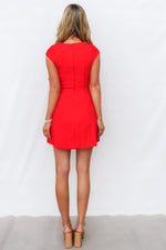 Vespera Mini Dress - Red