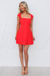 Vespera Mini Dress - Red