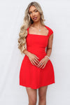 Vespera Mini Dress - Red