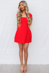 Vespera Mini Dress - Red