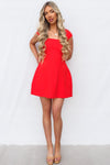 Vespera Mini Dress - Red