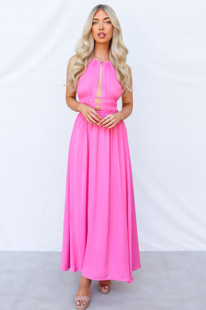 Viera Maxi Dress - Pink