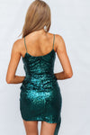 Wildheart Sequin Dress - Teal