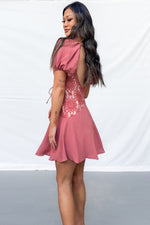 Wynn Mini Dress - Rose