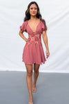 Wynn Mini Dress - Rose