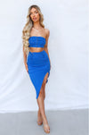 Xandra Set Skirt - Electric Blue
