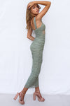 Yas Maxi Dress - Sage