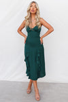 Yolanda Midi Dress - Emerald