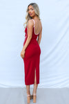 Yuri Maxi Dress - Wine