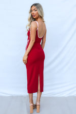 Yuri Maxi Dress - Wine