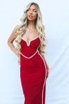 Yuri Maxi Dress - Wine