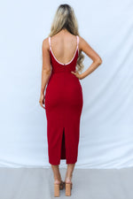 Yuri Maxi Dress - Wine