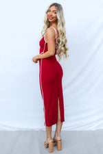 Yuri Maxi Dress - Wine