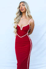 Yuri Maxi Dress - Wine