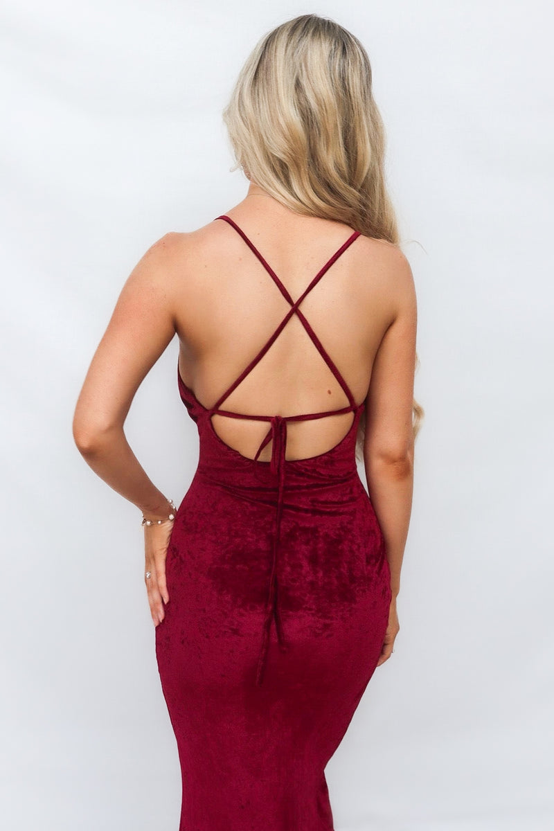 Ziggy Maxi Dress - Red