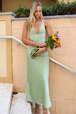 Bella Formal Gown - Sage