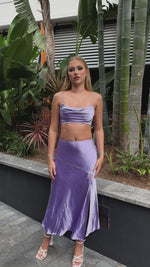 Rihanna Set Skirt - Lilac