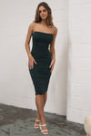 Ainsley Midi Dress - Emerald