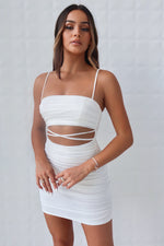 Alana Mini Dress - White