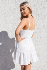 Alyssa Dress - White Lace