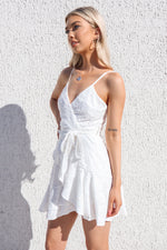 Alyssa Dress - White Lace